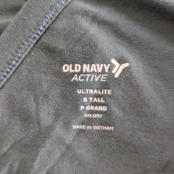 Old Navy UltraLite cross back sleeveless tank top green size small Tall - Picture 9 of 16